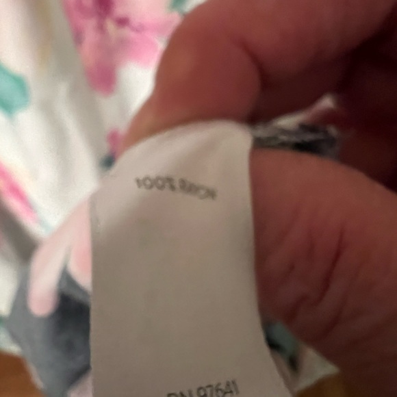 J Jill Women’s L Floral Dress - Picture 5 of 6